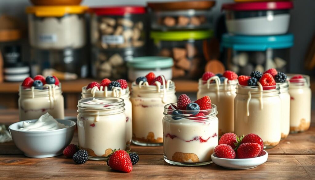 pudding dessert storage