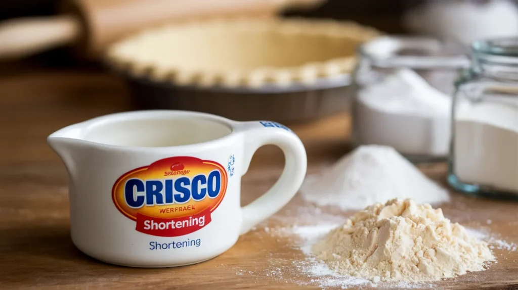 Ingredients for Crisco pie crust recipe