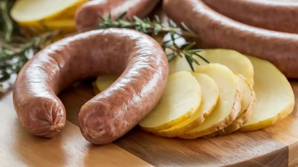 Ingredients for Smoked Sausage and Potatoes Recipe