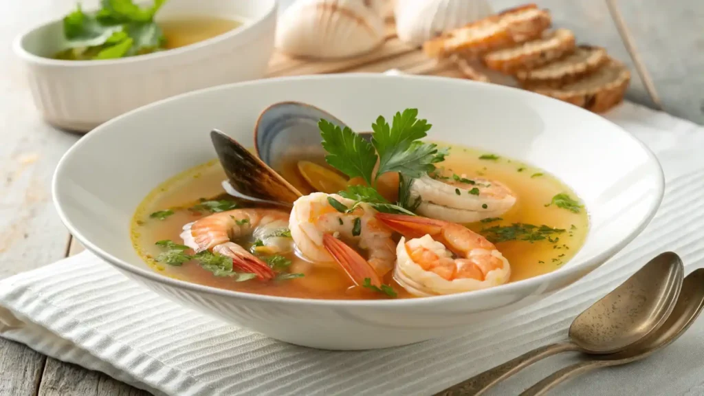 Clam Shrimp Broth Recipe