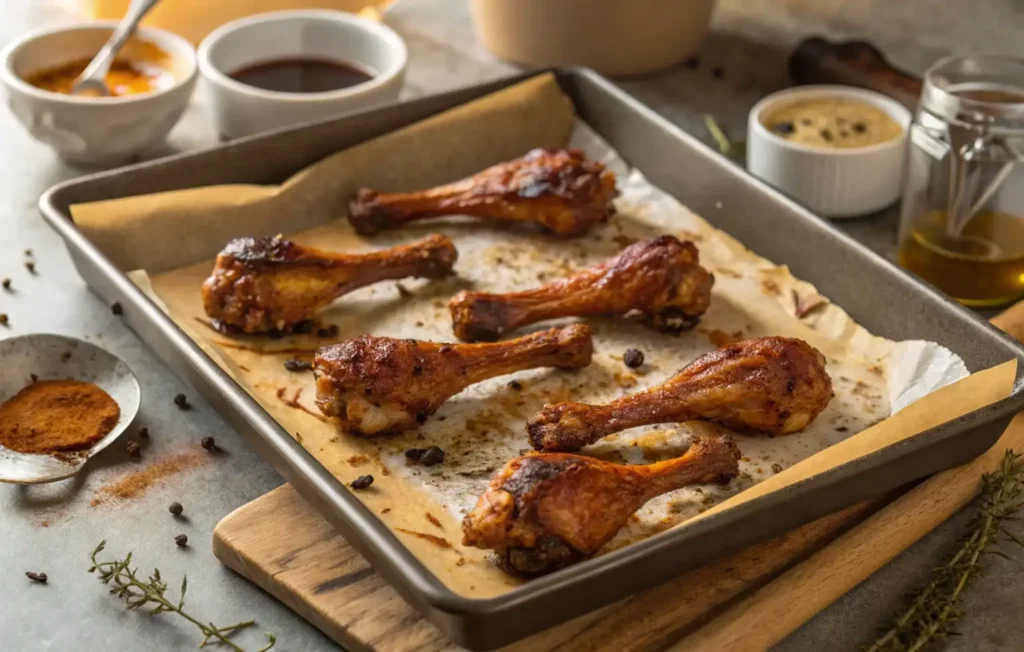 Roasted chicken bones for homemade bone broth